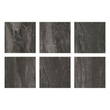 FloorPops Raven 12 in. W x 12 in. L Peel and Stick Floor Vinyl Tiles (20 tiles, 20 sq. ft. case)
