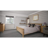 Marmoleum Cinch Loc Seal Black Glacier 9.8 mm T x 11.81 in. W x 35.43 in. L Laminate Flooring (20.34 sq. ft./case)