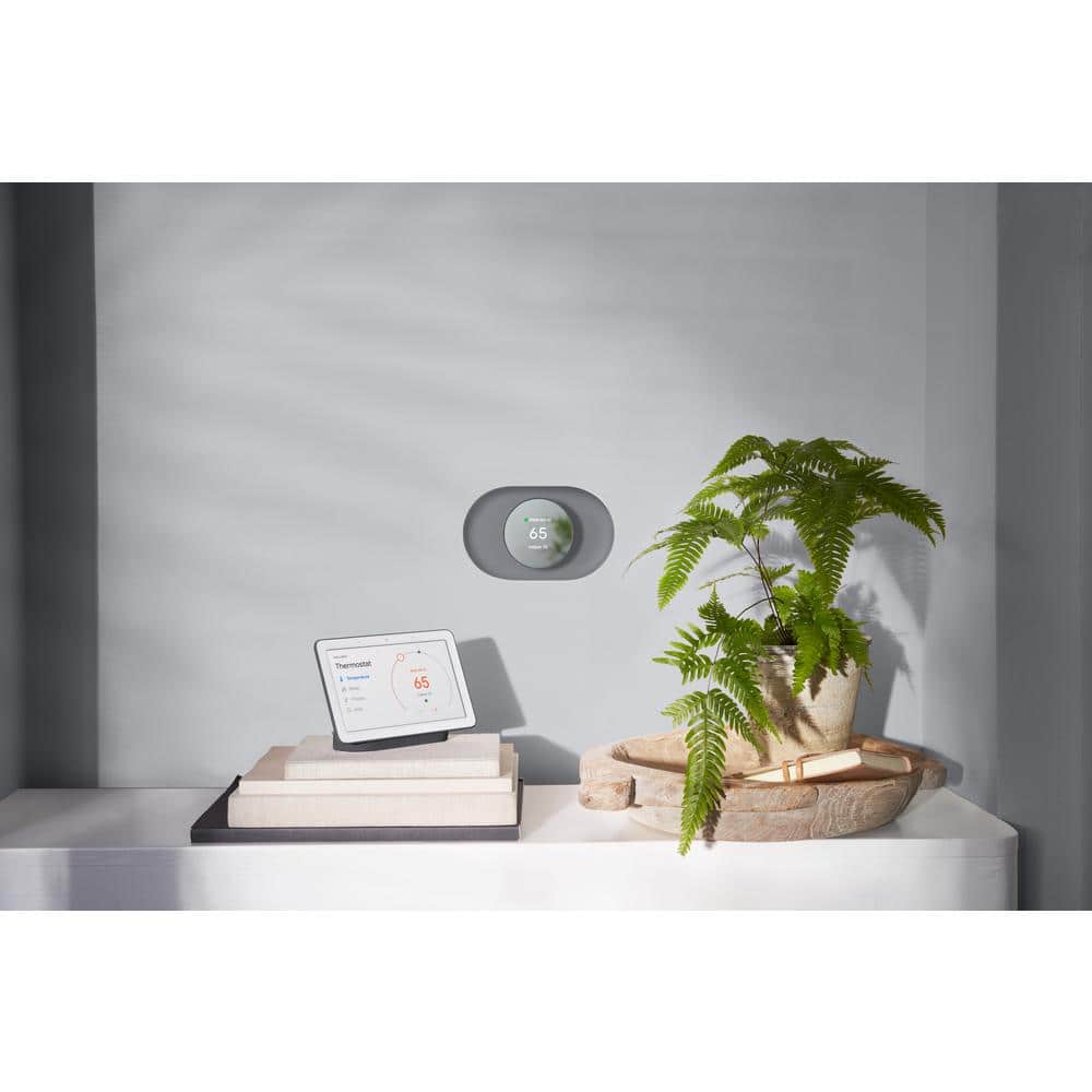 Google Nest Thermostat Trim Kit Charcoal