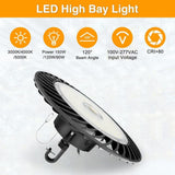 Cedar Hill 150-Watt Dimmable UFO High Bay Light with CCT