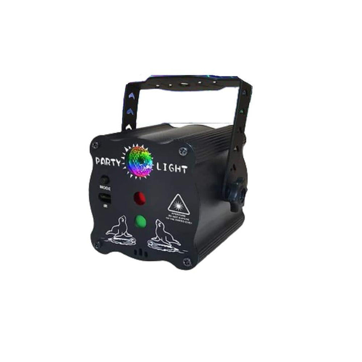 DJ Disco Strobe Party Stage Light with Sound Activated Background Party Light with 60 Patterns Light