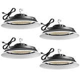 bulbeats 4Pack of 215W LED High Bay Light 32250LM High Bay LED Shop Lights AC100-277V Commercial Bay Lighting for Warehouse