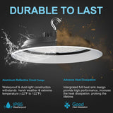 bulbeats 6Pack of 215W LED High Bay Light 32250LM High Bay LED Shop Lights AC100-277V Commercial Bay Lighting for Warehouse