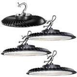 bulbeats 4-Pack of 250-Watt LED High Bay Light 37500LM High Bay LED Shop Lights AC100-277V Commercial Bay Lighting for Warehouse