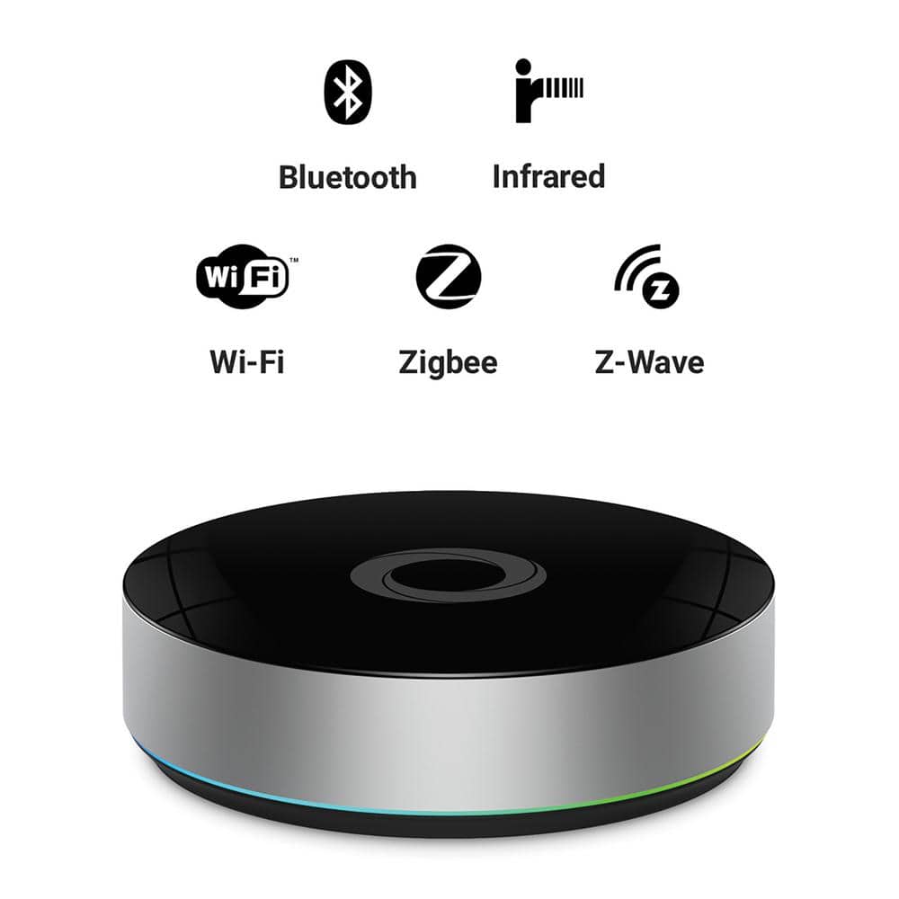 Homey Bridge Universal Smart Home Hub in Black and Gray