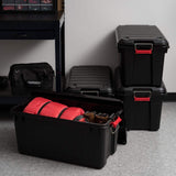 IRIS 82 Qt./21 Gal. Heavy-duty Stackable Storage Tote - Set of 4