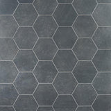 Ivy Hill Tile Sanskrit Black Hex 8.86 in. x 10.20 in. Matte Porcelain Floor and Wall Tile (9.47 sq. ft./Case)
