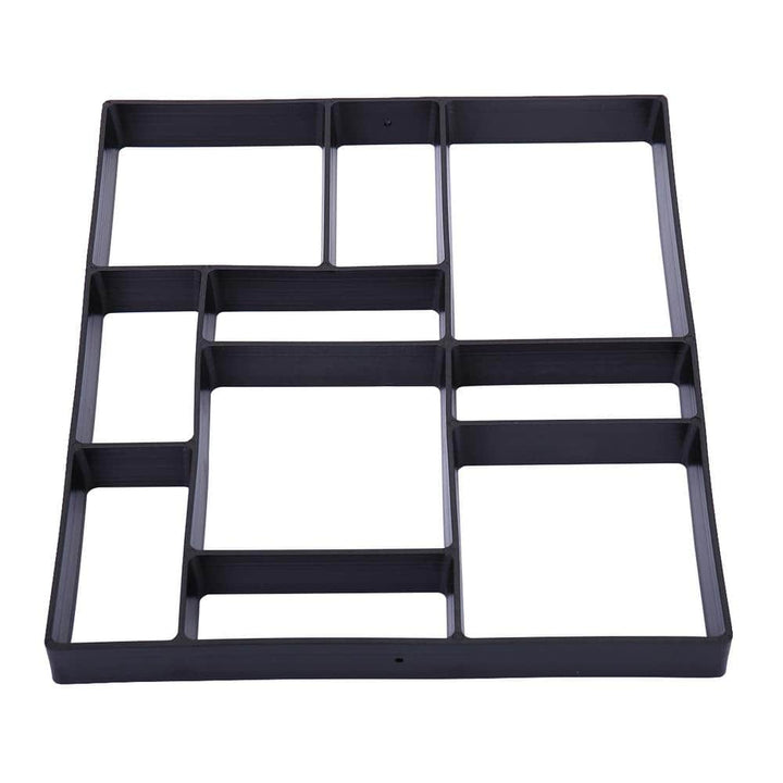 JAXPETY Concrete Pavement Cement Mold Stepping Stone DIY Paver Mold Kit Walk Maker for Patio and Garden