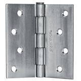 JELD-WEN 36 in. x 80 in. 1 Panel Left-Hand Inswing 3/4 Lite Clear Glass Black Steel Prehung Front Door