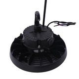 Lecoht 10 in. 150W Integrated LED Dimmable Black High Bay Light UFO 5000K 20250 Lumens IP65