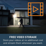 Legrand Netatmo Smart Home 1080P No Subscription Outdoor Weatherproof Security Camera with Siren
