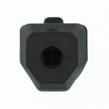 Leviton 15 Amp 125-Volt 2-Pole 3-Wire Grounding Cord Outlet, Black (R50-3W102-00E)