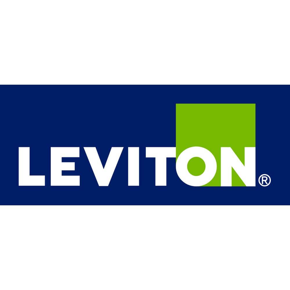 Leviton 15 Amp 125V Tamper-Resistant Duplex Outlet/Receptacle, Black (R55-T5320-00E)