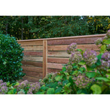 LIFETIME STEEL POST 8 ft. x 4 in. Powder Coated Black Steel Metal Fence Post with Top Plate for In-Ground Line Applications