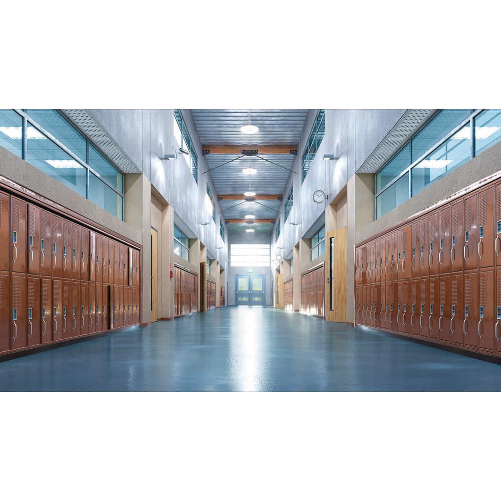 Lithonia Lighting Contractor Select CPRB 400-Watt Equivalent Integrated LED Black High Bay Light Fixture, Switchable CCT