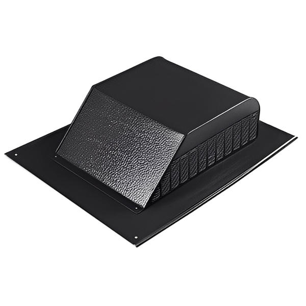 Master Flow Roof Louver Aluminum - Slant Back With Filter (Pack of 6)