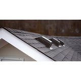 Master Flow Roof Louver Galvanised - Slant-Back With Filter (Pack of 6) image 6