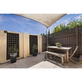 Matrix 71 in. x 2.95 ft. Orbit Decorative Fence Panel Screen