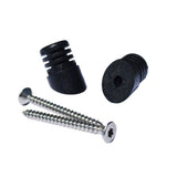 Veranda 3/4 in. Black Round Baluster Stair Connector (40-Pack)