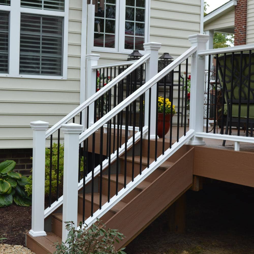 Veranda 3/4 in. Black Round Baluster Stair Connector (40-Pack)