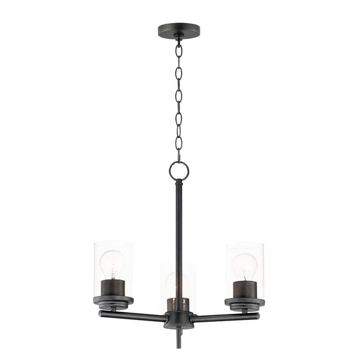 Maxim Lighting Corona 3-Light Brown Chandelier