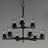 Maxim Lighting Corona 9-Light Black Chandelier