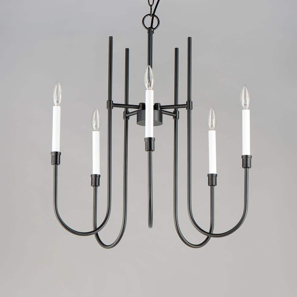 Maxim Lighting Tux 9-Light Black Chandelier