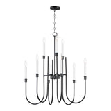 Maxim Lighting Tux 9-Light Black Chandelier