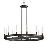 Maxim Lighting Ovation 12-Light Integrated LED Black Chandelier
