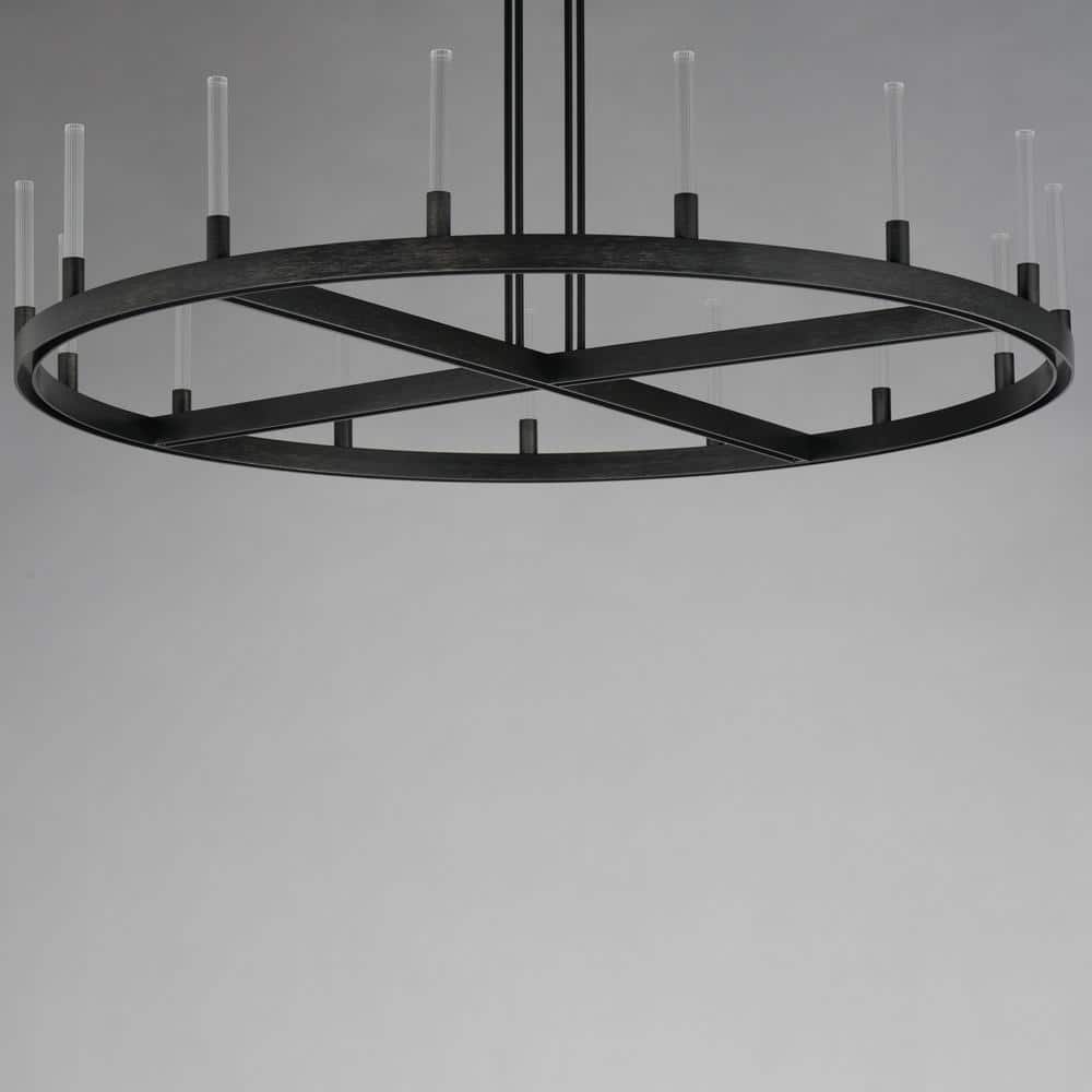 Maxim Lighting Ovation 15-Light Integrated LED Black Chandelier