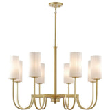 Maxim Lighting Town and Country 8-Light Black Chandelier