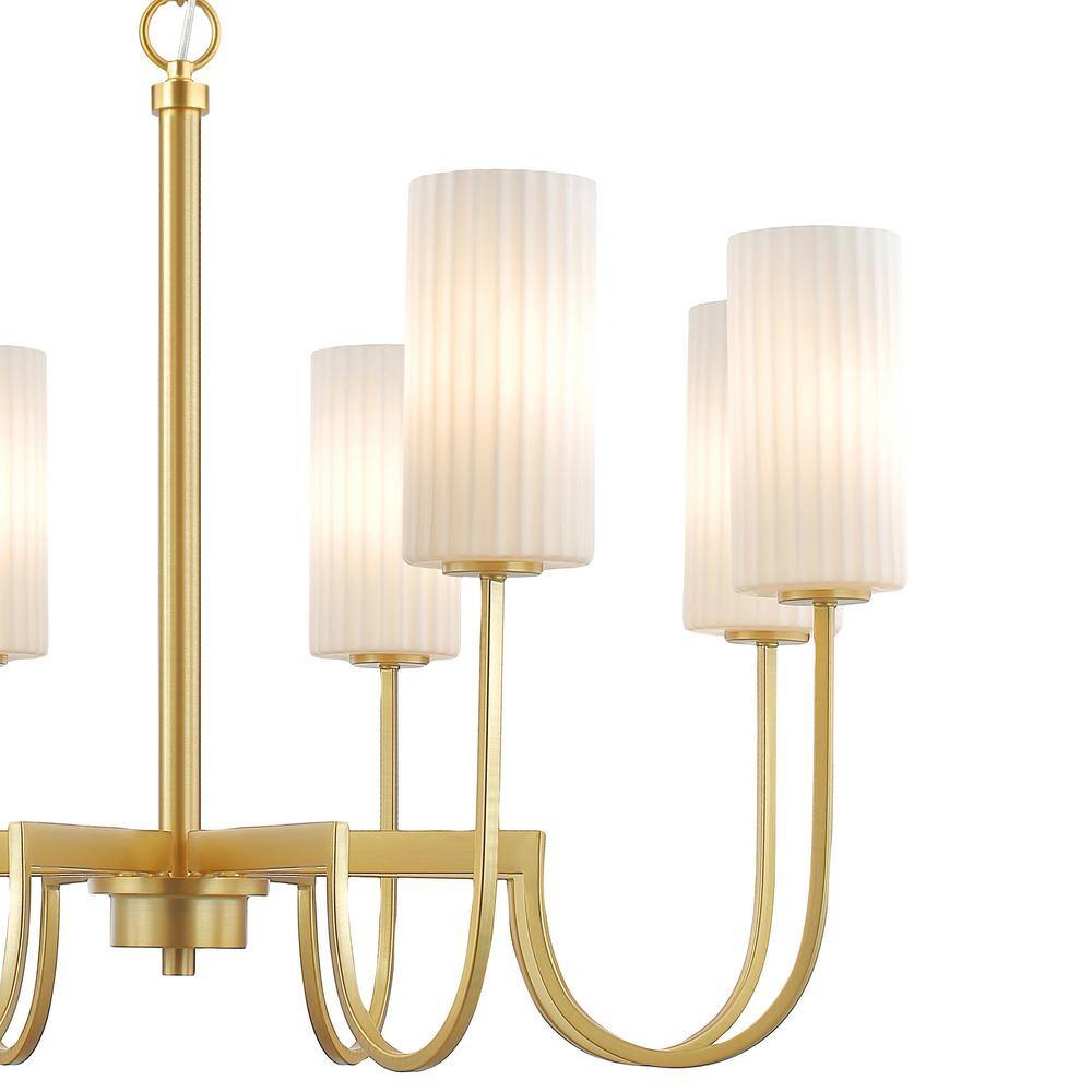 Maxim Lighting Town and Country 8-Light Black Chandelier