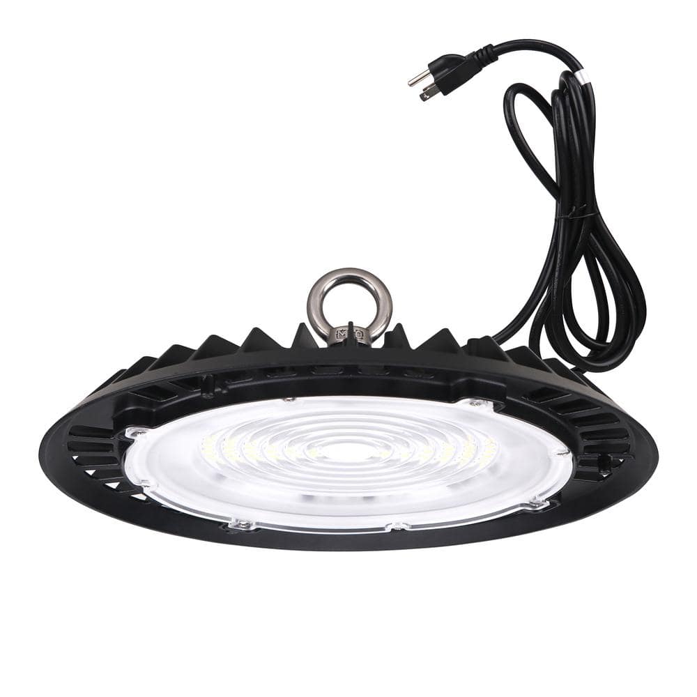 Metalux 11 in. HBD High Bay 180-Watt Equivalent, 16K Lumens 5K CCT Cord and Plug