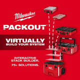 Milwaukee PACKOUT Compact Plate Tool Box Rack Attachment, 16.8 in x 9.6 in x 2.6 in