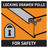 GEARWRENCH 26 in. 5-Drawer GSX Series Rolling Tool Cabinet