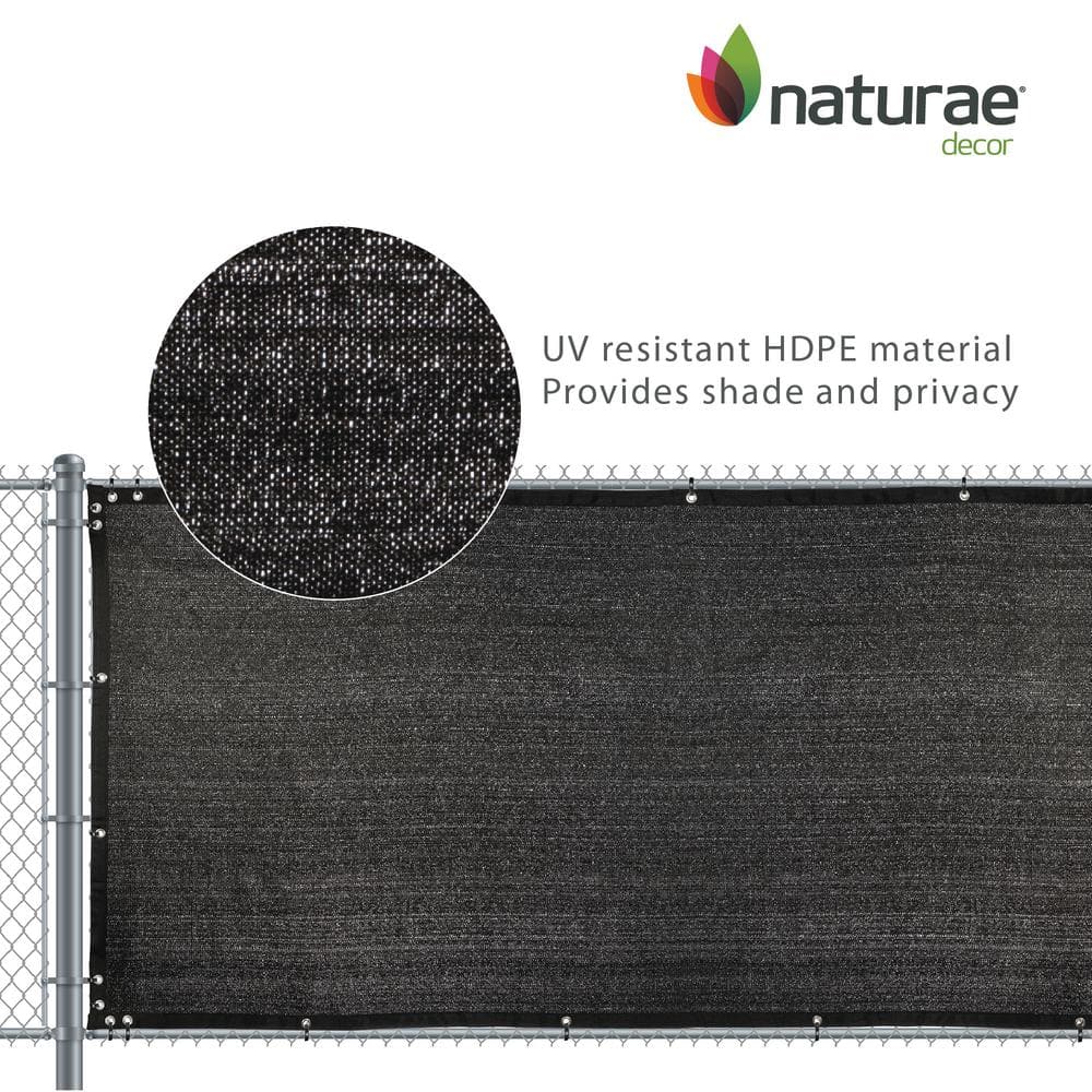 NATURAE DECOR FENCE PRIVACY SCREEN with EDGE COVERING
