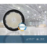 NICOR HBC5 13.4 in. 32054 Lumen Selectable Integrated LED Black High Bay Light