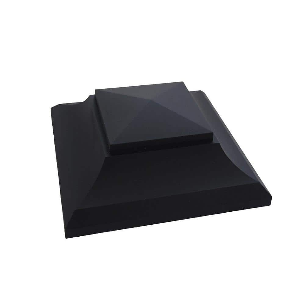 NUVO IRON 6 in. x 6 in. Plastic Pyramid Post Cap