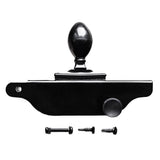 NUVO IRON Quick Fence Series 24in. W x 34 in. H Black Steel Coral Fence Double Gate Latch Included