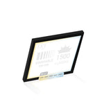 NuWatt 1 ft. x 1 ft. 120V Surface Mount 1500LM Integrated LED Panel Internal Driver, 5CCT 2700K to 5000K, Dimmable, Black Trim