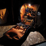 Klein Tools Tradesman Pro 17.25 in Tool Station Backpack with Worklight, 21 Pockets, 1680D Ballistic Nylon