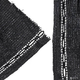 ORION 5 ft. x 50 ft. Black Privacy Fence Screen Netting Mesh with Reinforced Eyelets for Chain link Garden Fence