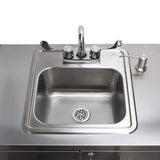 Paragon Electric Portable Sink with Cold, Hot Water and Internal Pump - Black
