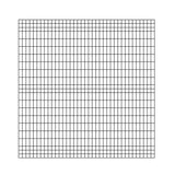 FORGERIGHT 6 ft. H x 6 ft. W Deco Grid Black Steel Fence Panel (5-Pack)