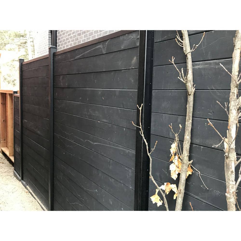 Slipfence 1.5 in. x 1.5 in. Aluminum Cap Rail for Top of Industrial Horizontal Slip Fence System
