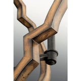 Progress Lighting Spicewood Collection 4-Light Gilded Iron Farmhouse Chandelier Light