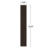 Pergo Defense+ Black Raven Oak 3/8 in. T x 7.5 in. W Click Lock Wire Brushed Engineered Hardwood Flooring (24.54 sq. ft./Case)