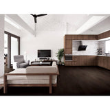 Pergo Defense+ Black Raven Oak 3/8 in. T x 7.5 in. W Click Lock W Brushed Engineered Hardwood Flooring (1104.3 sq.ft./pallet)