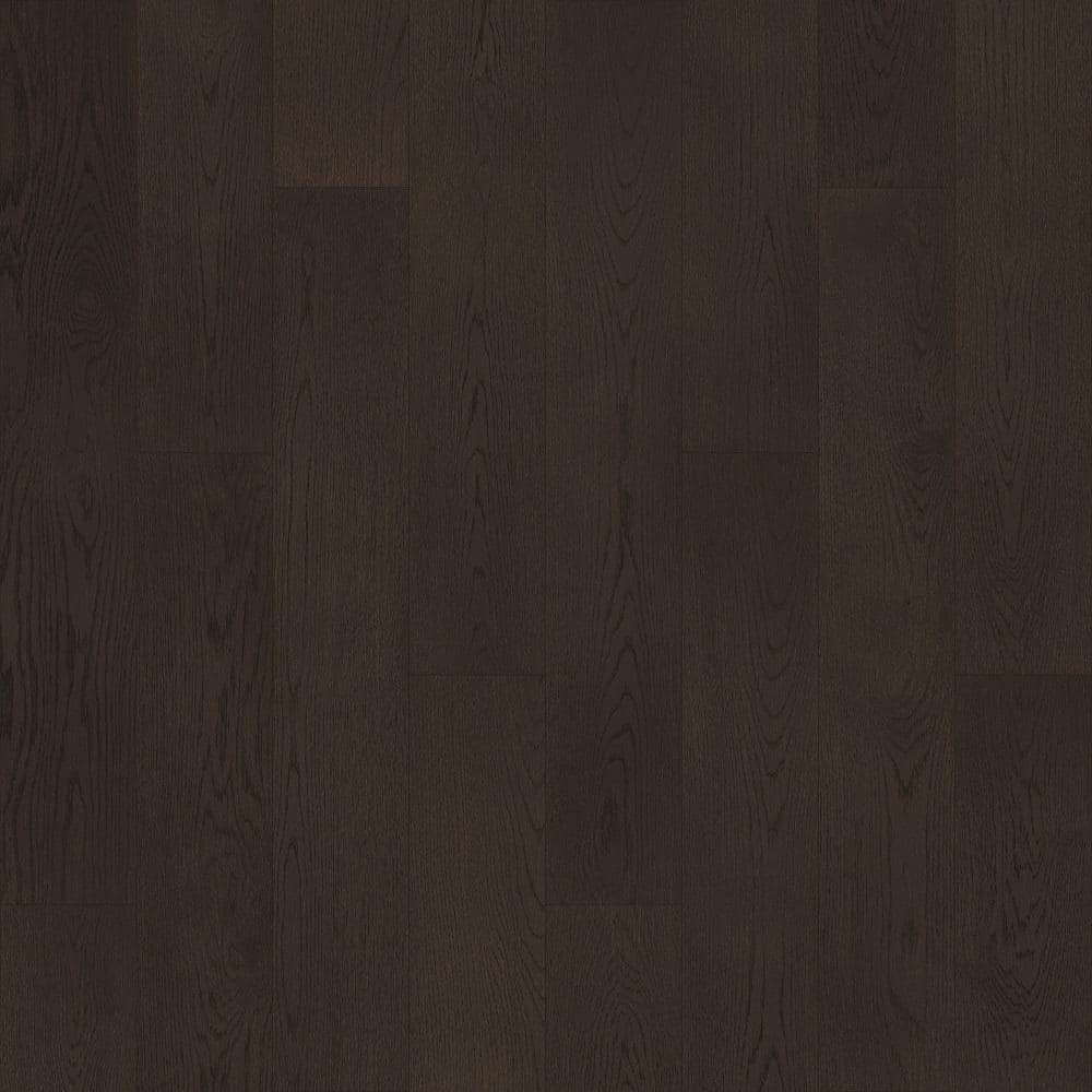 Pergo Defense+ Black Raven Oak 3/8 in. T x 7.5 in. W Click Lock W Brushed Engineered Hardwood Flooring (1104.3 sq.ft./pallet)