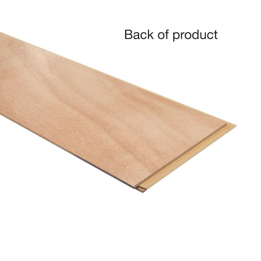 Pergo Defense+ Black Raven Oak 3/8 in. T x 7.5 in. W Click Lock W Brushed Engineered Hardwood Flooring (1104.3 sq.ft./pallet)